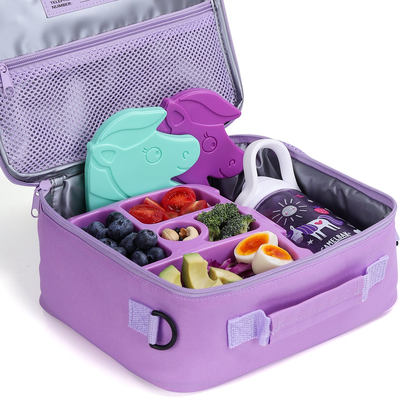 Cerbonny Lunch Box lce Packs (4-Pack) - Unicorn