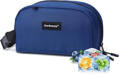 Cerbonny Mini Freezable Bag - Classical Rounded with 2 detachable Ice Packs
