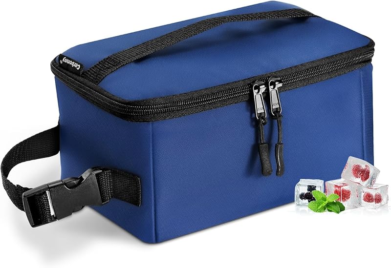 Cerbonny Freezable Lunch Bag - Classical 6 Cans Capacity