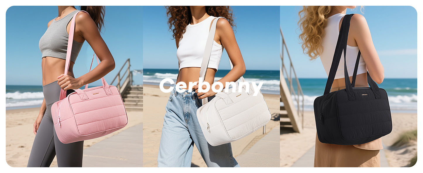 Cerbonny Freezable Lunch Bag - 6L Capacity with 4 Detachable Ice Packs