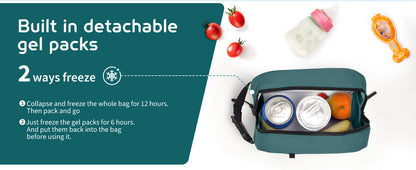 Cerbonny Mini Freezable Bag - Classical Rounded with 2 detachable Ice Packs