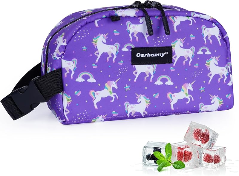 Cerbonny Mini Freezable Bag - Classical Rounded with 2 detachable Ice Packs