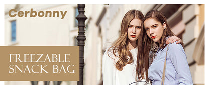 Cerboony Mini Cooler Bag - Classical Solid Square with 2 Detachable Ice Packs