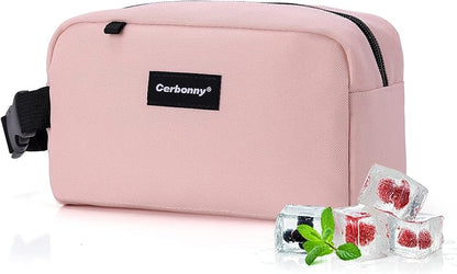 Cerboony Mini Cooler Bag - Solid Square - 4-Can Capacity Upgrade
