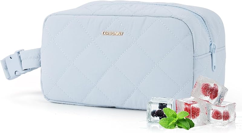 Cerbonny Ethereal Freezable Bag - As Fluffy and Gentle as Cloud - 3 Cans Capacity with 2 Detachable Ice Pack