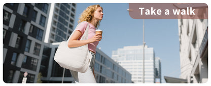 Cerbonny Freezable Lunch Bag - 6L Capacity with 4 Detachable Ice Packs