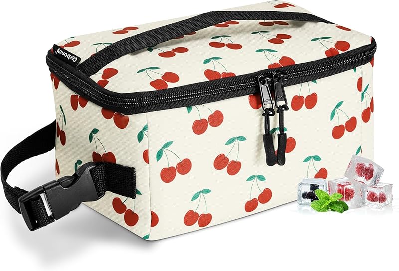 Cerbonny Freezable Lunch Bag - Classical 6 Cans Capacity