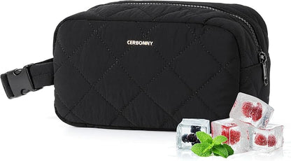 Cerbonny Ethereal Freezable Bag - As Fluffy and Gentle as Cloud - 3 Cans Capacity with 2 Detachable Ice Pack