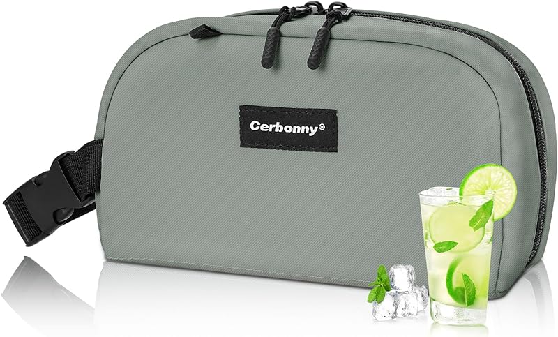 Cerbonny Mini Freezable Bag - Classical Rounded with 2 detachable Ice Packs