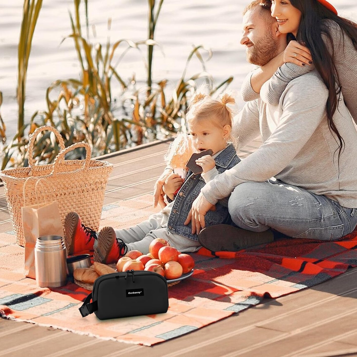 Cerbonny Mini Freezable Bag - Classical Rounded with 2 detachable Ice Packs