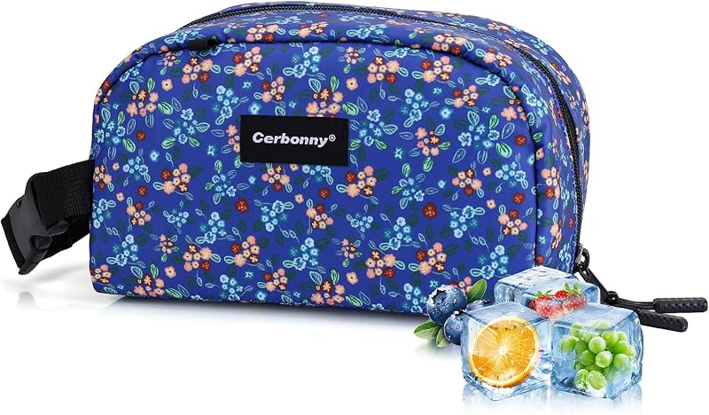 Cerbonny Mini Freezable Bag - Classical Rounded with 2 detachable Ice Packs