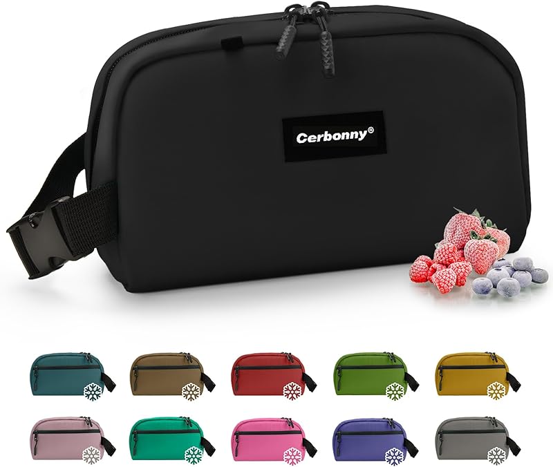 Cerbonny Mini Freezable Bag - Classical Rounded with 2 detachable Ice Packs