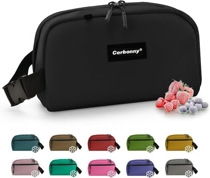 Cerbonny Mini Freezable Bag - Classical Rounded with 2 detachable Ice Packs