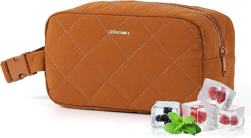 Cerbonny Ethereal Freezable Bag - As Fluffy and Gentle as Cloud - 3 Cans Capacity with 2 Detachable Ice Pack