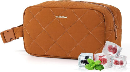 Cerbonny Ethereal Freezable Bag - As Fluffy and Gentle as Cloud - 3 Cans Capacity with 2 Detachable Ice Pack