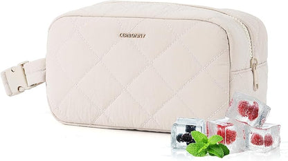 Cerbonny Ethereal Freezable Bag - As Fluffy and Gentle as Cloud - 3 Cans Capacity with 2 Detachable Ice Pack