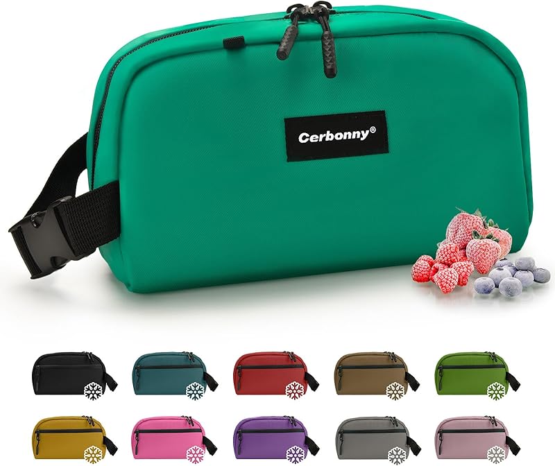 Cerbonny Mini Freezable Bag - Classical Rounded with 2 detachable Ice Packs
