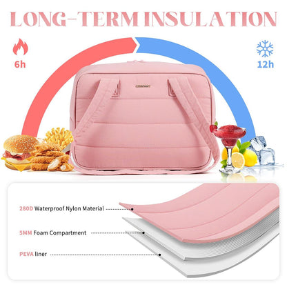 Cerbonny Ethereal Freezable Bag Set - Square Ethereal 3 Cans & Large Ethereal 16 Cans - Built in Detachable Gel Packs