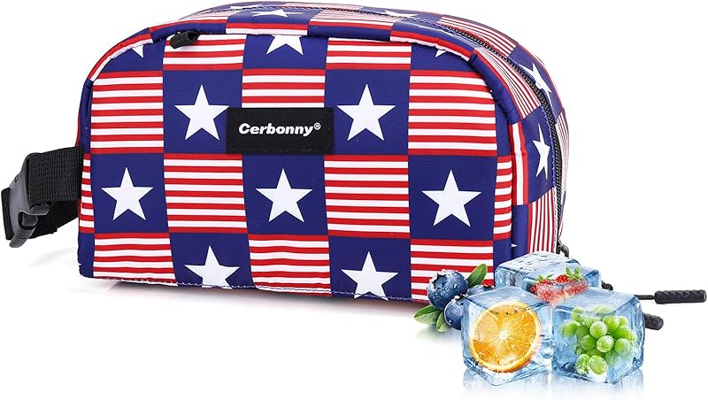 Cerbonny Mini Freezable Bag - Classical Rounded with 2 detachable Ice Packs