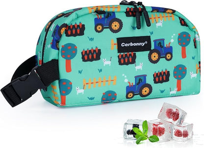 Cerbonny Mini Freezable Bag - Classical Rounded with 2 detachable Ice Packs