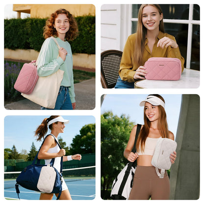 Cerbonny Ethereal Freezable Bag - As Fluffy and Gentle as Cloud - 3 Cans Capacity with 2 Detachable Ice Pack