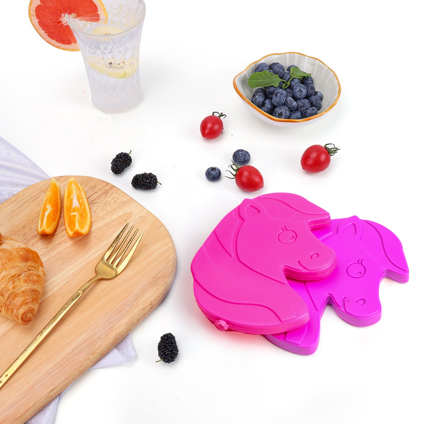 Cerbonny Lunch Box lce Packs (4-Pack) - Unicorn