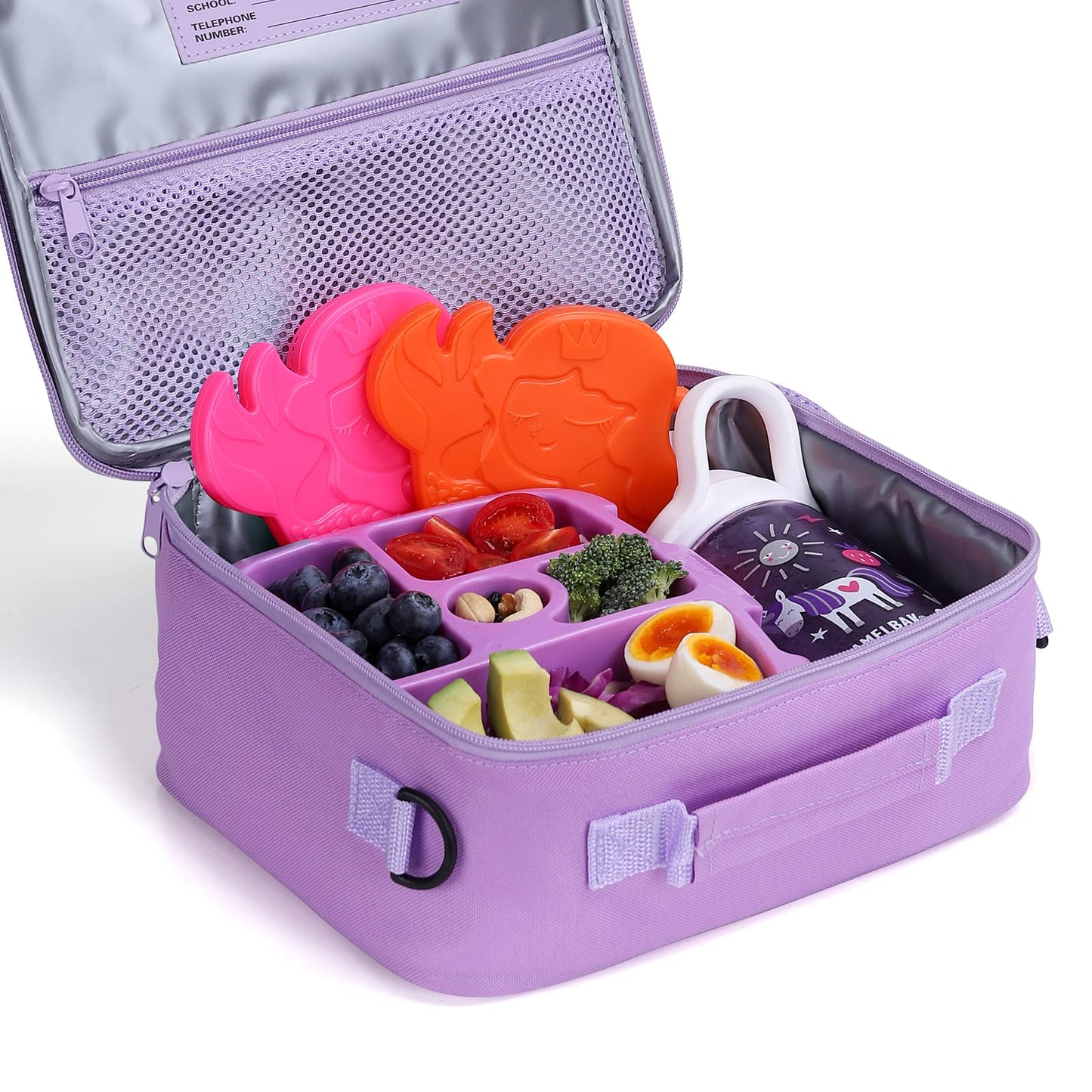 Cerbonny Lunch Box lce Packs (4-Pack) - Mermaids