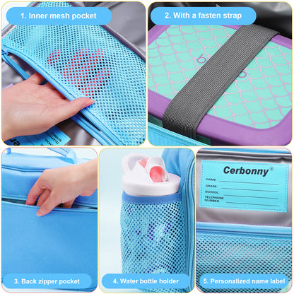 1.innermeshpocket2.withafastenstrap3.backzipperpocket4.waterbottleholder5.personalizednamelabel