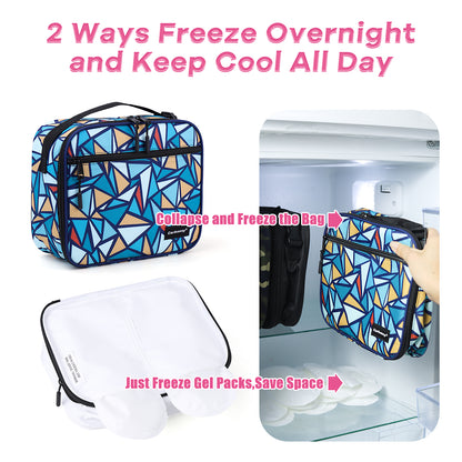 2ways freeze overnight and keep cool all day
