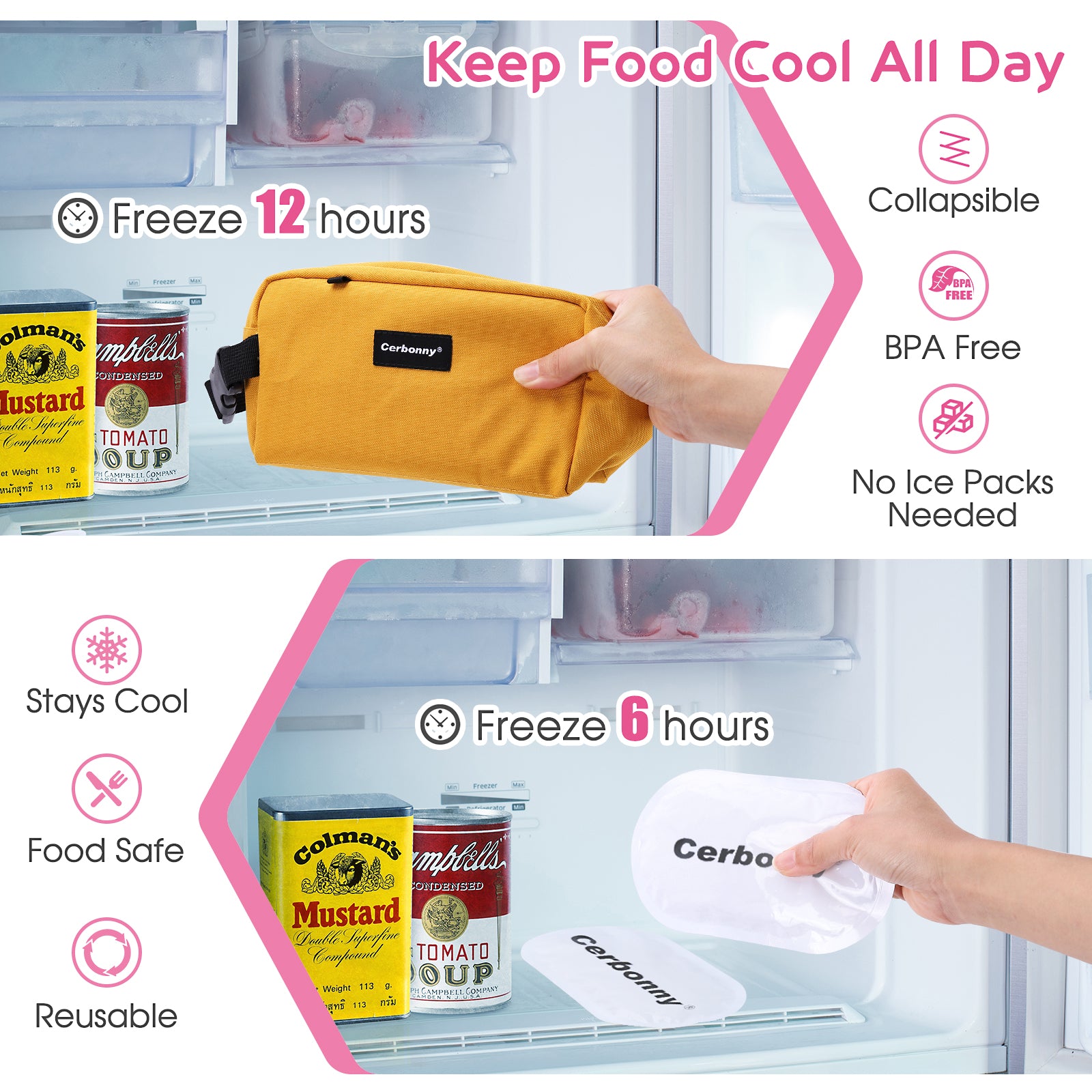 Keep Food Cool All Day