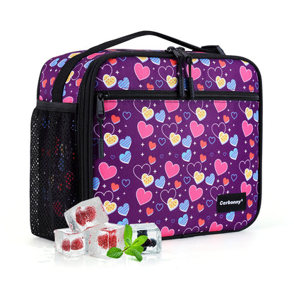 Cerbonny Cooler Lunch Box-PurpleB