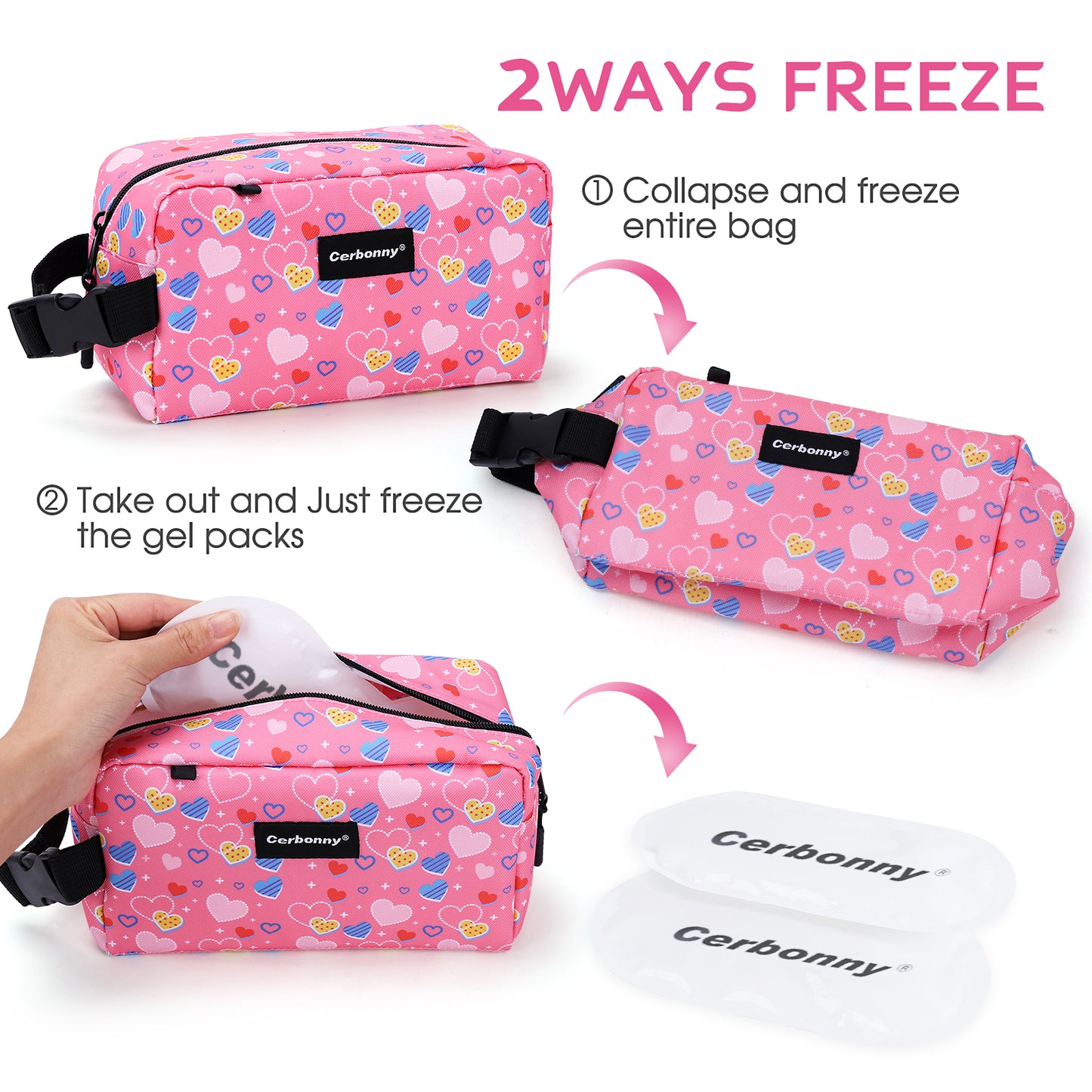 Cerbonny Freezable Snack Bag