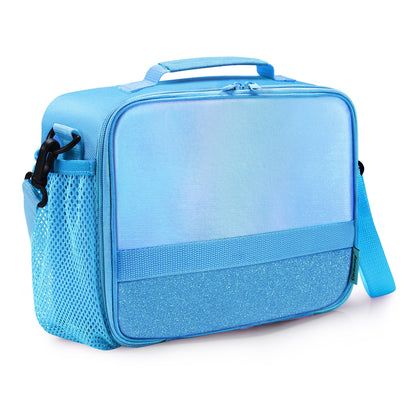 blue lunch box