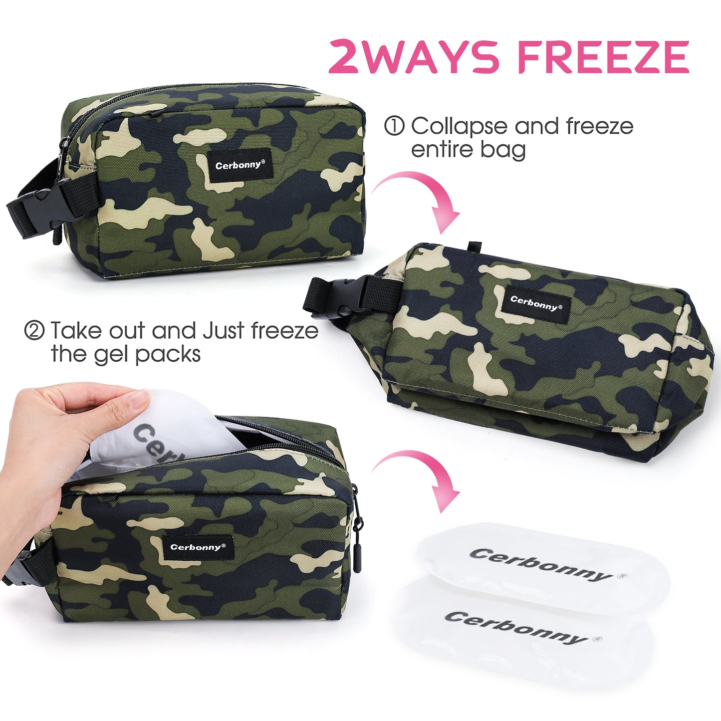 Cerbonny Freezable Snack Bag