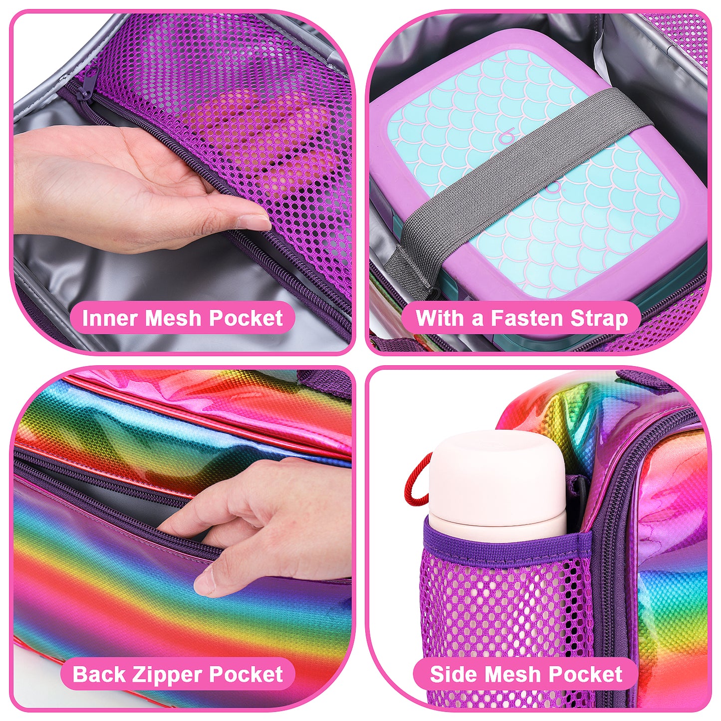 innermeshpocketwithafastenstrapbackzipperpocketsidemeshpocket