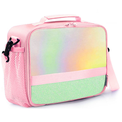 kids lunch box-dark pink